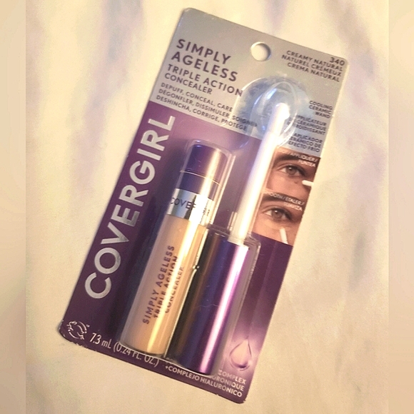 COVERGIRL Simply Ageless Triple Action Concealer, Creamy Natural - Picture 1 of 5